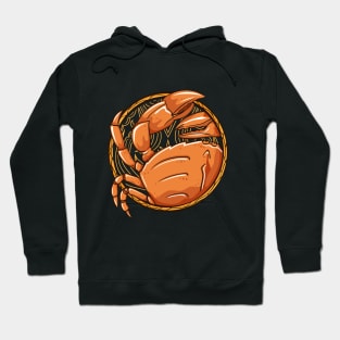 cancer zodiac illustration Hoodie